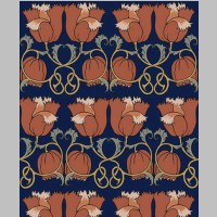 Voysey, Poppies, on artsandcraftsdesign.jpg